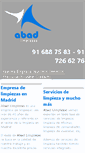 Mobile Screenshot of abadlimpiezas.com